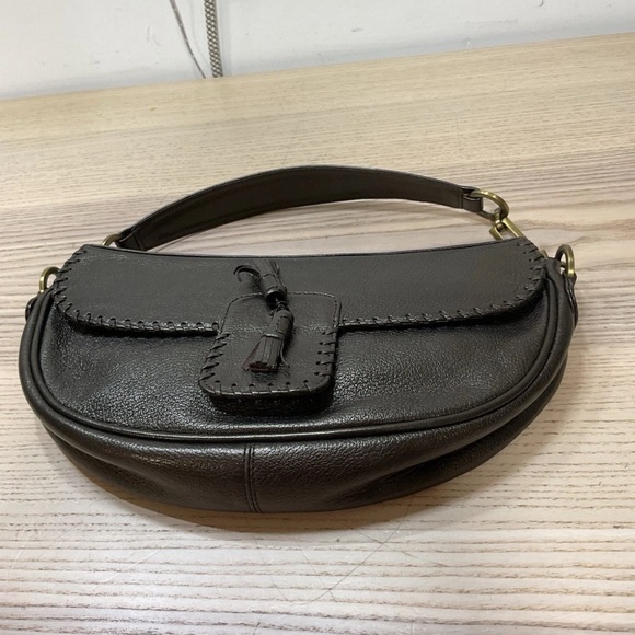 Stuart Weitzman Metallic Leather Handbag - Picture 2 of 16